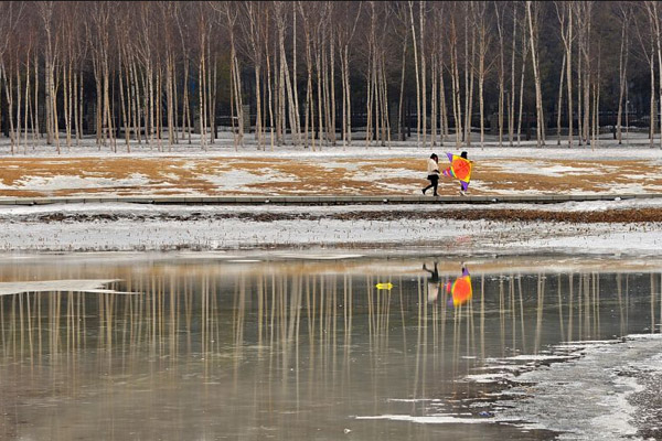 Spring time coming to NE China