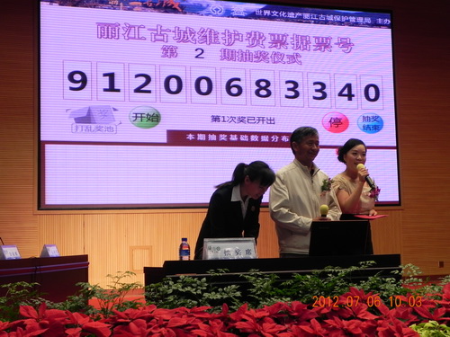 Second lottery draw for Lijiang's maintenance fee