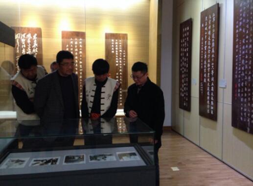 Du Fu's Thatched Cottage Museum calligraphy exhibited in Lijiang