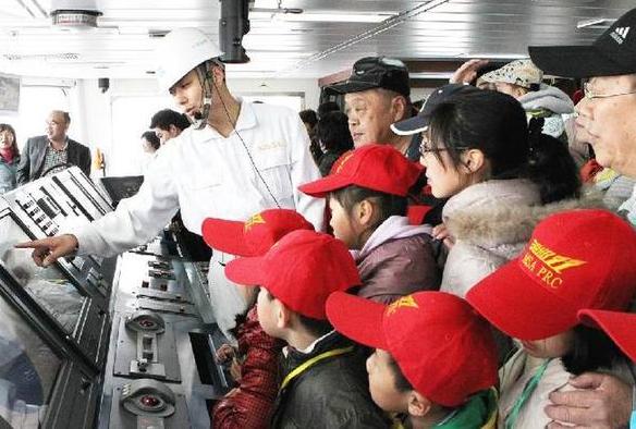 China's most advanced patrol ship open to the public