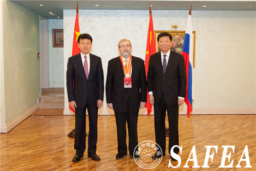 Zhang Jianguo visits Russia and the US