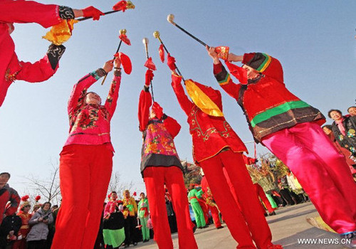 Performance staged in Shandong to mark Chinese New Year