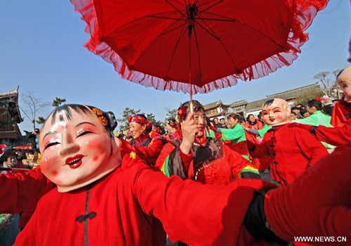 Performance staged in Shandong to mark Chinese New Year