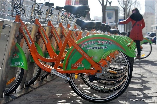 Over 11,000 public bikes put into use in China's Taiyuan