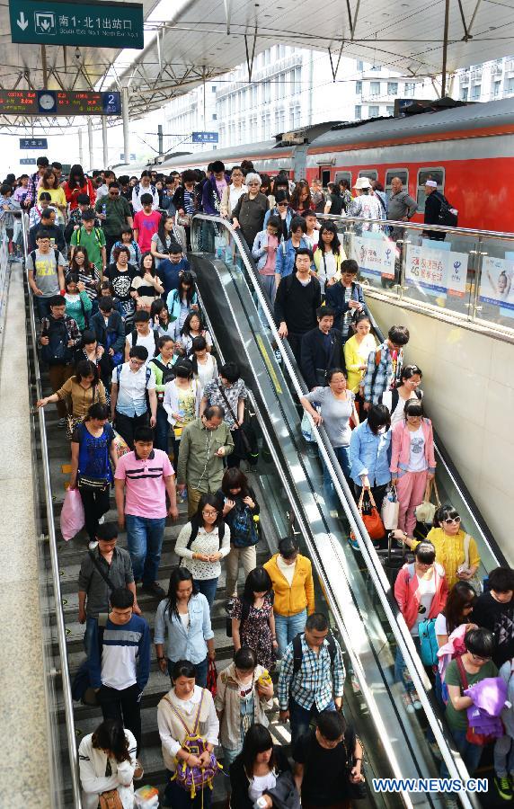 Railway sees increase of passenger trips during Labor Day holiday