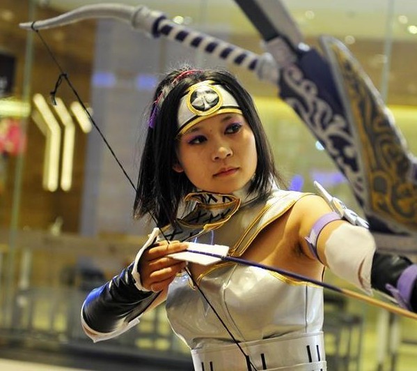 Cosplay show in Yunnan