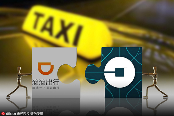 Danger of monopoly forming with ride-hailing giants' merger<BR>