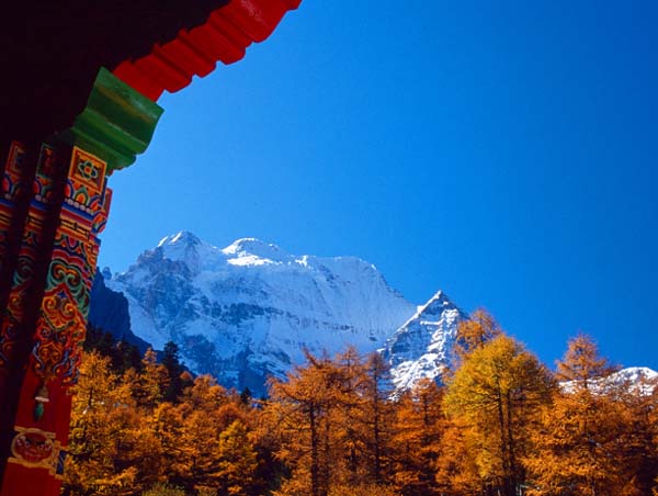 Saint Mountain at Yading, Daocheng Couty, Sichuan Province