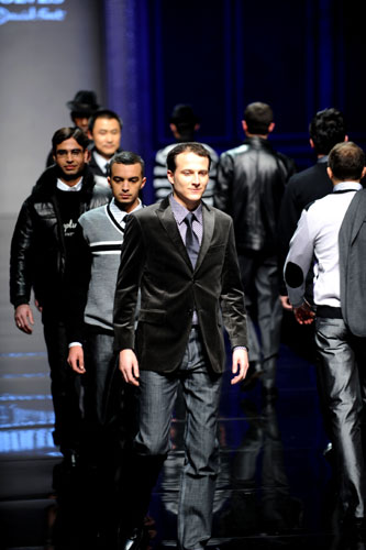 Diplomats strut the catwalk at Beijing Fashion Week