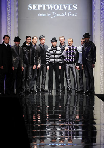 Diplomats strut the catwalk at Beijing Fashion Week