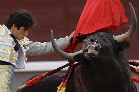 Bullfighting fair in Madrid