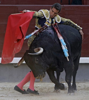 Bullfighting fair in Madrid