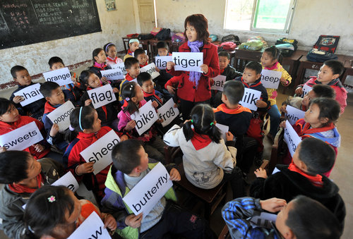 English class in Wuhan