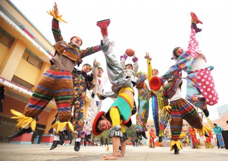 Celebrate new year with clowns!