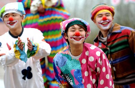 Celebrate new year with clowns!