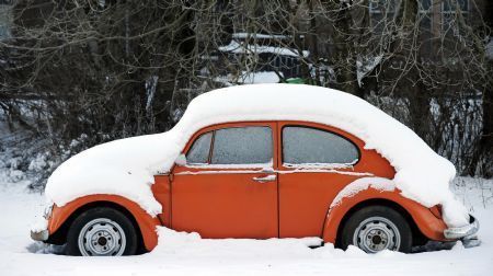 Entire Europe freezes in snow