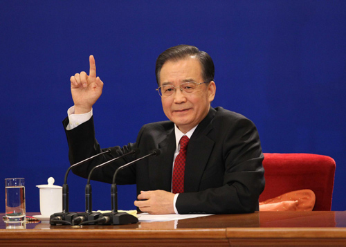 <FONT color=black>Quotes from Wen's press conference</FONT>