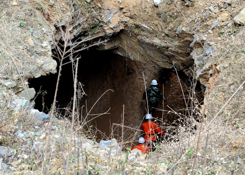 Rescue work ongoing for 11 trapped in mine
