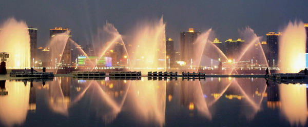 Dancing fountains await Expo opening