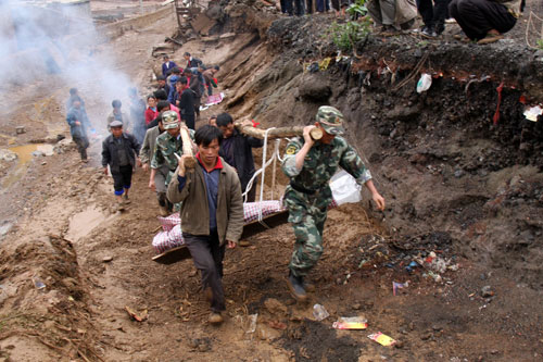 Landslide hits Guizhou