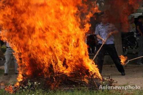 Police lead anti-drug campaign in E China