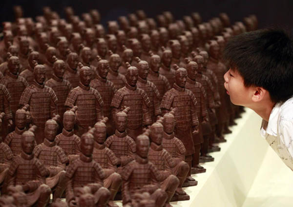 World Chocolate Wonderland displayed in Taipei