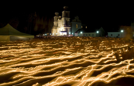 Mother of God procession in Belarus