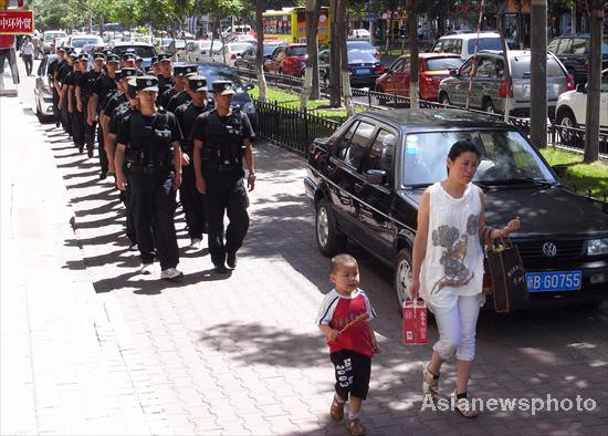 Xinjiang braces for riot anniversary