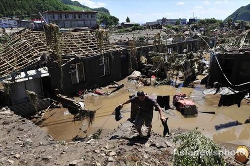 County badly hit by biggest floods on record