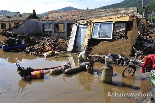 County badly hit by biggest floods on record