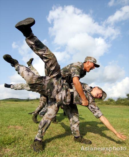 Anti-terrorism drill in Shandong