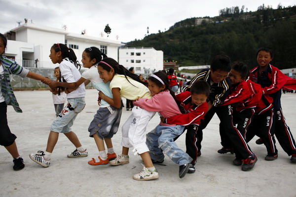 Orphans blessed with a new home in Sichuan