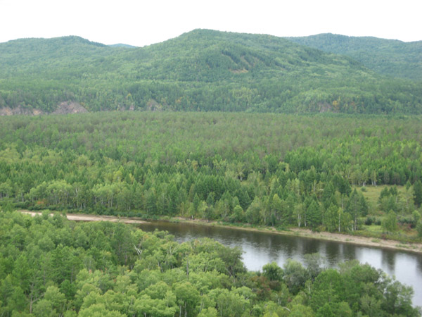 Autumn scenery in Moerdaoga National Forest Park