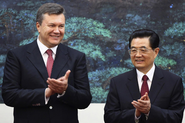 China, Ukraine agree to upgrade relations