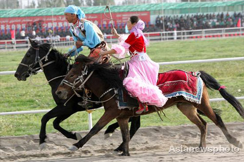 Ethnic games in Xinjiang