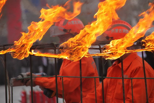 Nationwide drills on fire prevention day