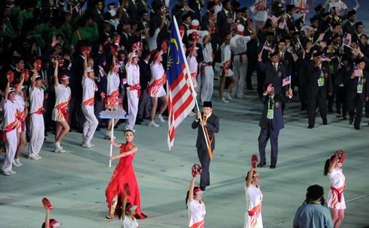 Delegation parade