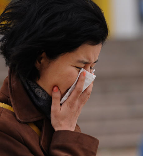 Sand storm hits China