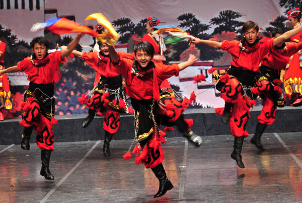 Traditional Tibetan performance in Spain