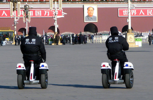 Easy patrols on two wheels