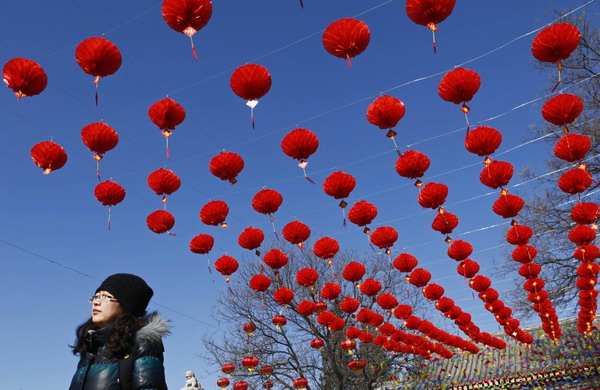 New Year touch at Bai Yun Guan