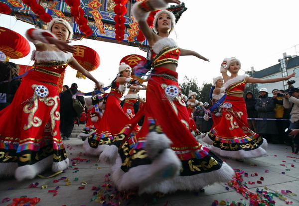 New Year temple fair in Ditan