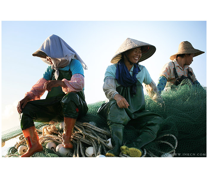 Fishermen in South China