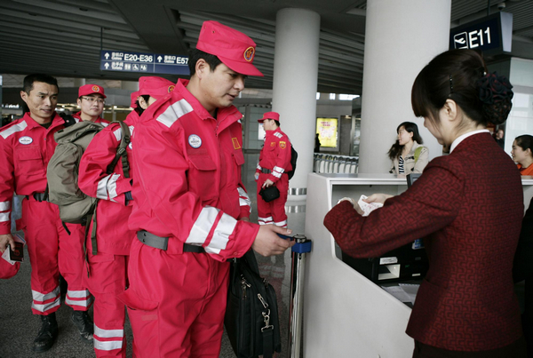 China's rescue team heads for quake-hit NZ