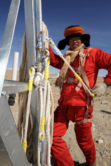 Sky-high power project in Qinghai