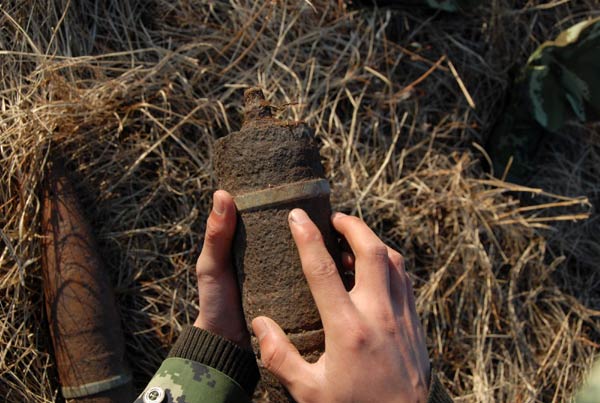 WWII shells found on China-Mongolia border