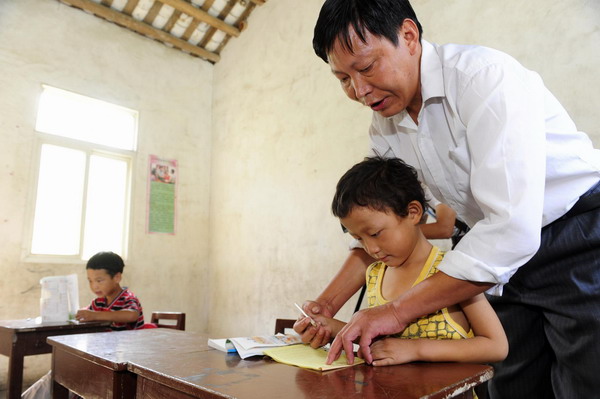 A remote rural school for 5 pupils