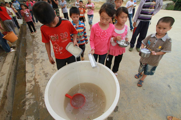 Drought leaves school with water shortage
