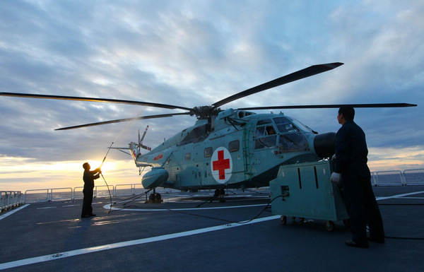 China's flying medics take to the skies