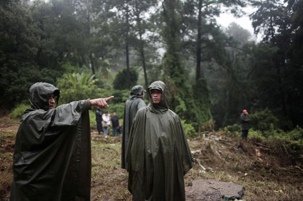 Landslides in Guatemala